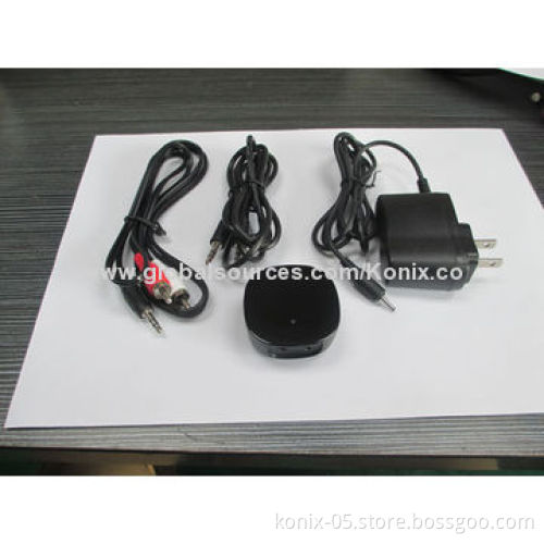 High-speed Bluetooth wireless audio music transmitter receiver with one charging port